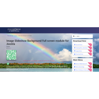 Fullscreen Slides Image background for Joomla
