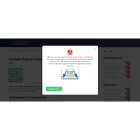 Popup Timer Display PRO version for Joomla