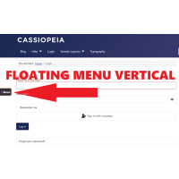 Floating Menu for Joomla