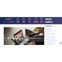 Menu Label Enhancer for Joomla
