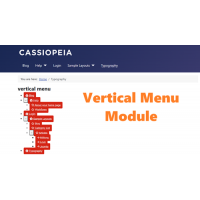 Vertical Menu for Joomla
