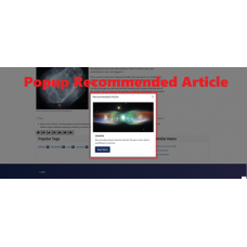 Article Popup Suggester for Joomla