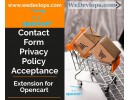 GDPR Compliance Contact form Privacy Policy Acceptance