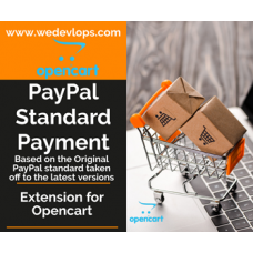 PayPal Standard Payment for Opencart 3.x