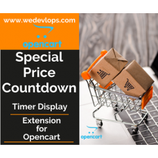 Special Price Countdown timer
