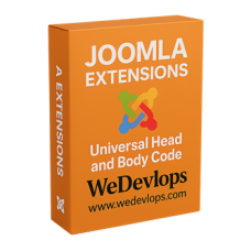 Universal Head and Body Code Joomla Plugin