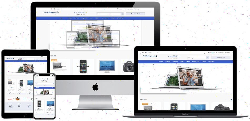 Advance Blue Theme Opencartfor Opencart