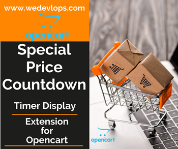 Special Price Countdown Timerfor Opencart