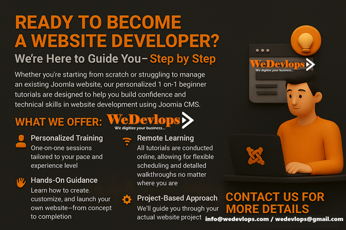 become a website developer 